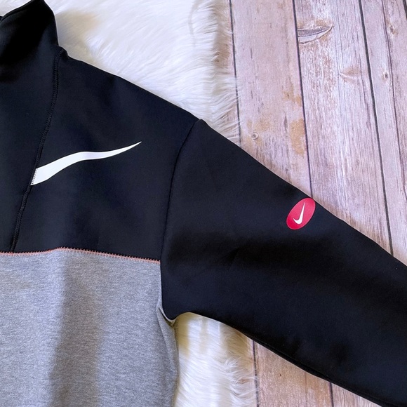 Nike Pro Dri-Fit Get Fit Crop Half Zip Pullover - Picture 4 of 9